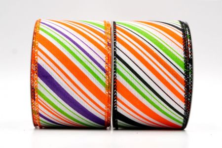Slanting Stripe Design Wired Ribbon_KF8218.KF8219 (1)